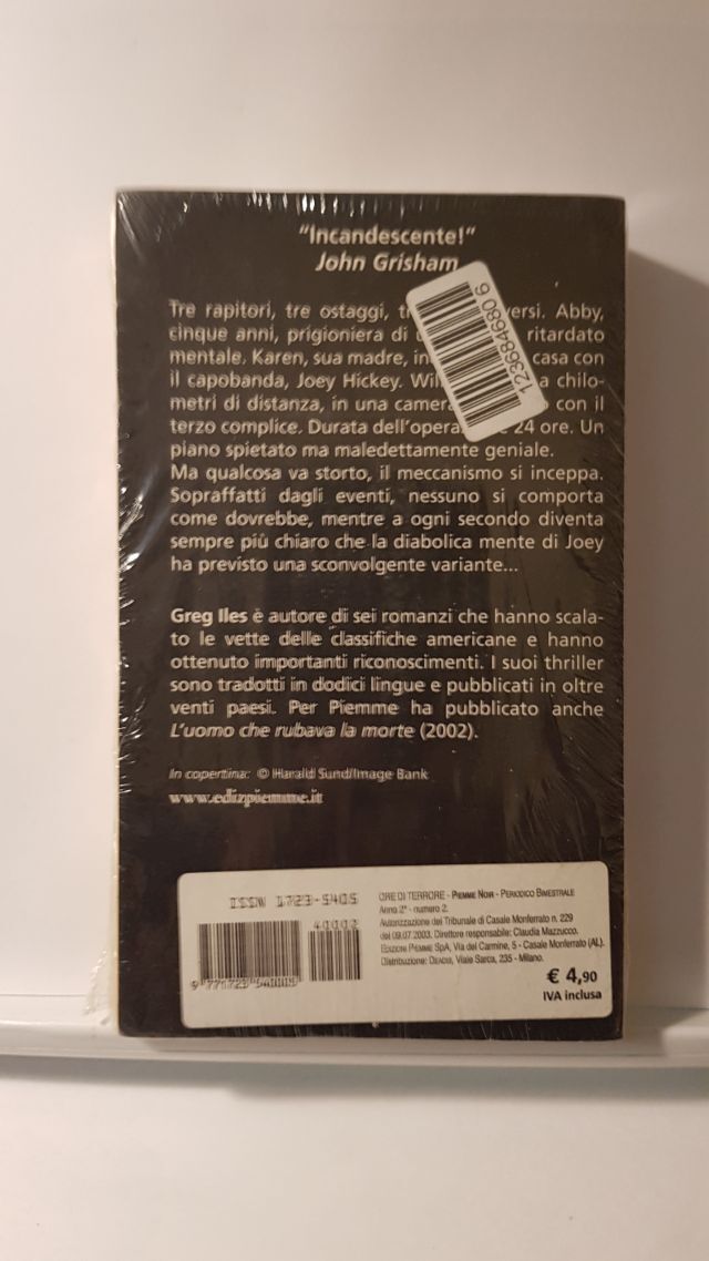 ORE DI TERRORE - GREG ILES