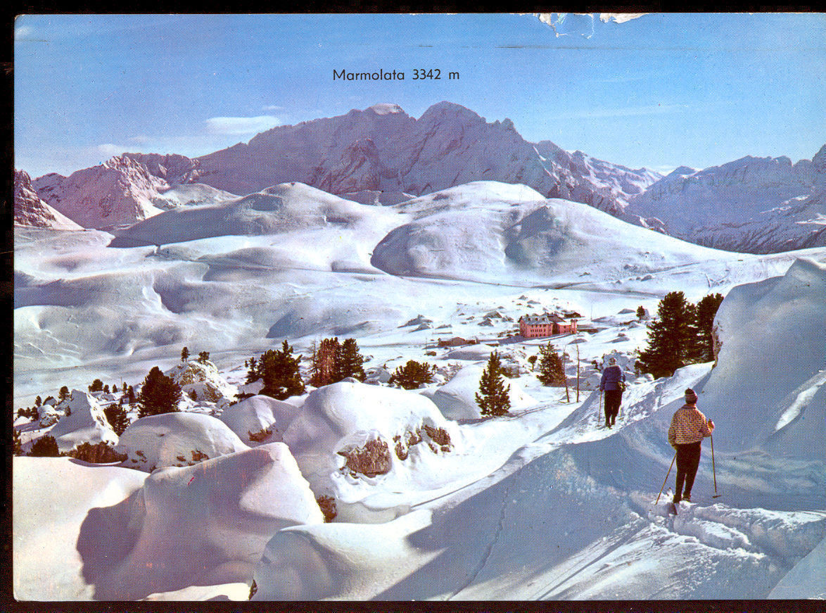 PASSO SELLA VERSO LA MARMOLADA - V1969