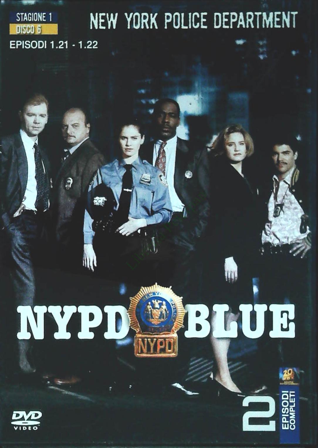 NYPD BLUE - STAGIONE 1 - EPISODI 21 E 22 - DVD