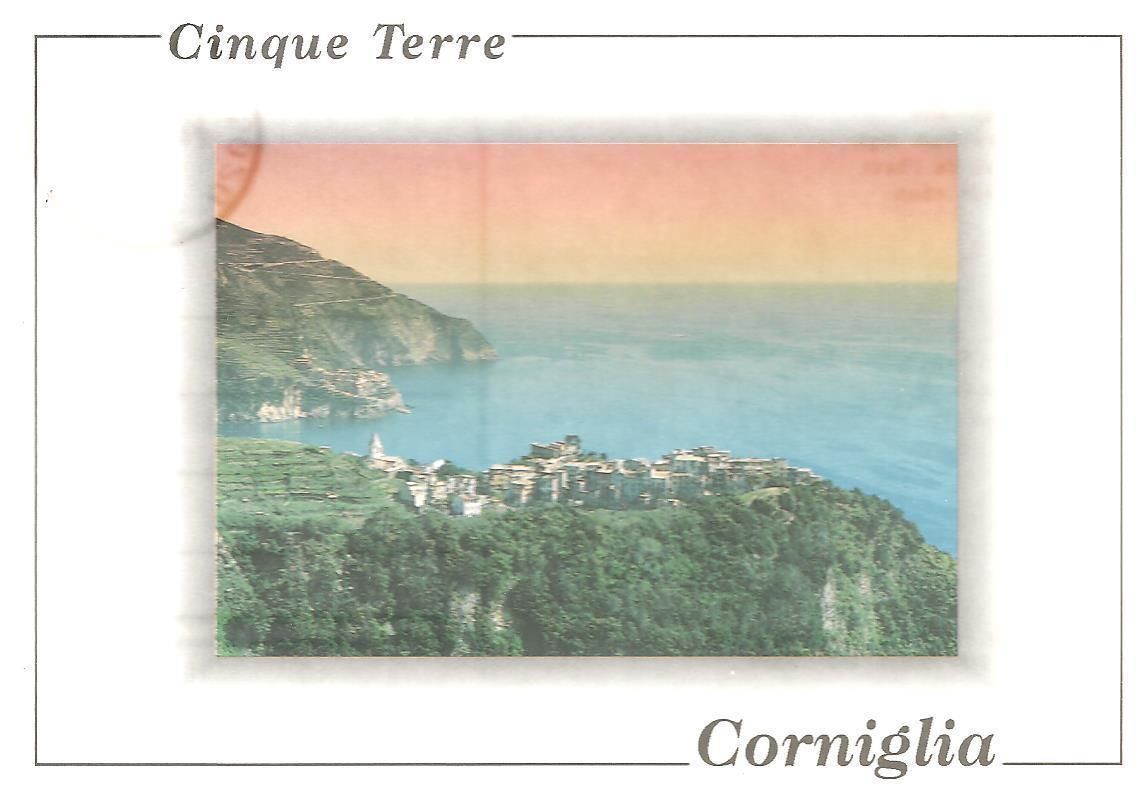 CORNIGLIA - PANORAMA DALL'ALTO - NV
