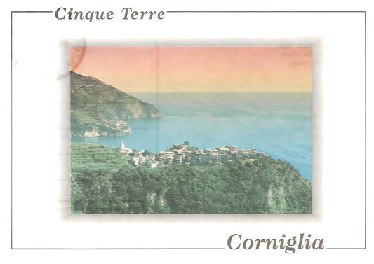 CORNIGLIA - PANORAMA DALL'ALTO - NV