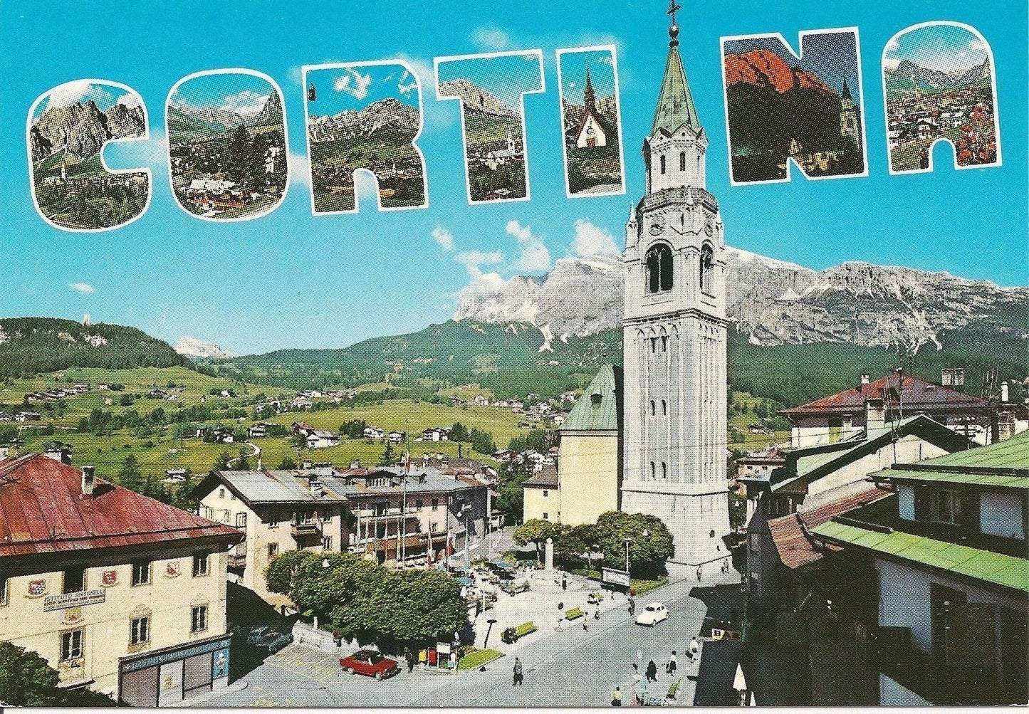 CORTINA - PIAZZA VENEZIA E LE TOFANE  - NV