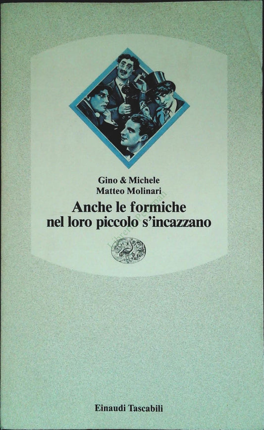 ANCHE LE FORMNICHE NEL LORO PICCOLO SI INCAZZANO -EINAUDI 1992 -OUTLET DEL LIBRO