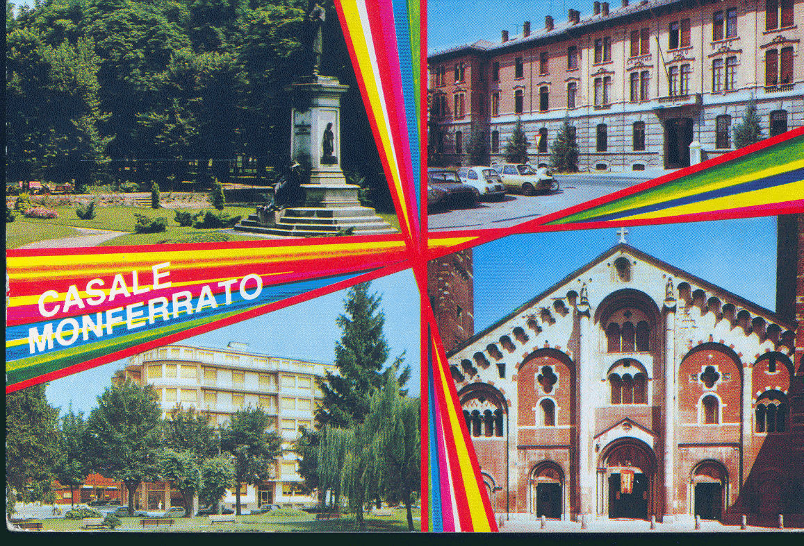 CASALE MONFERRATO - 4 VEDUTE - NV