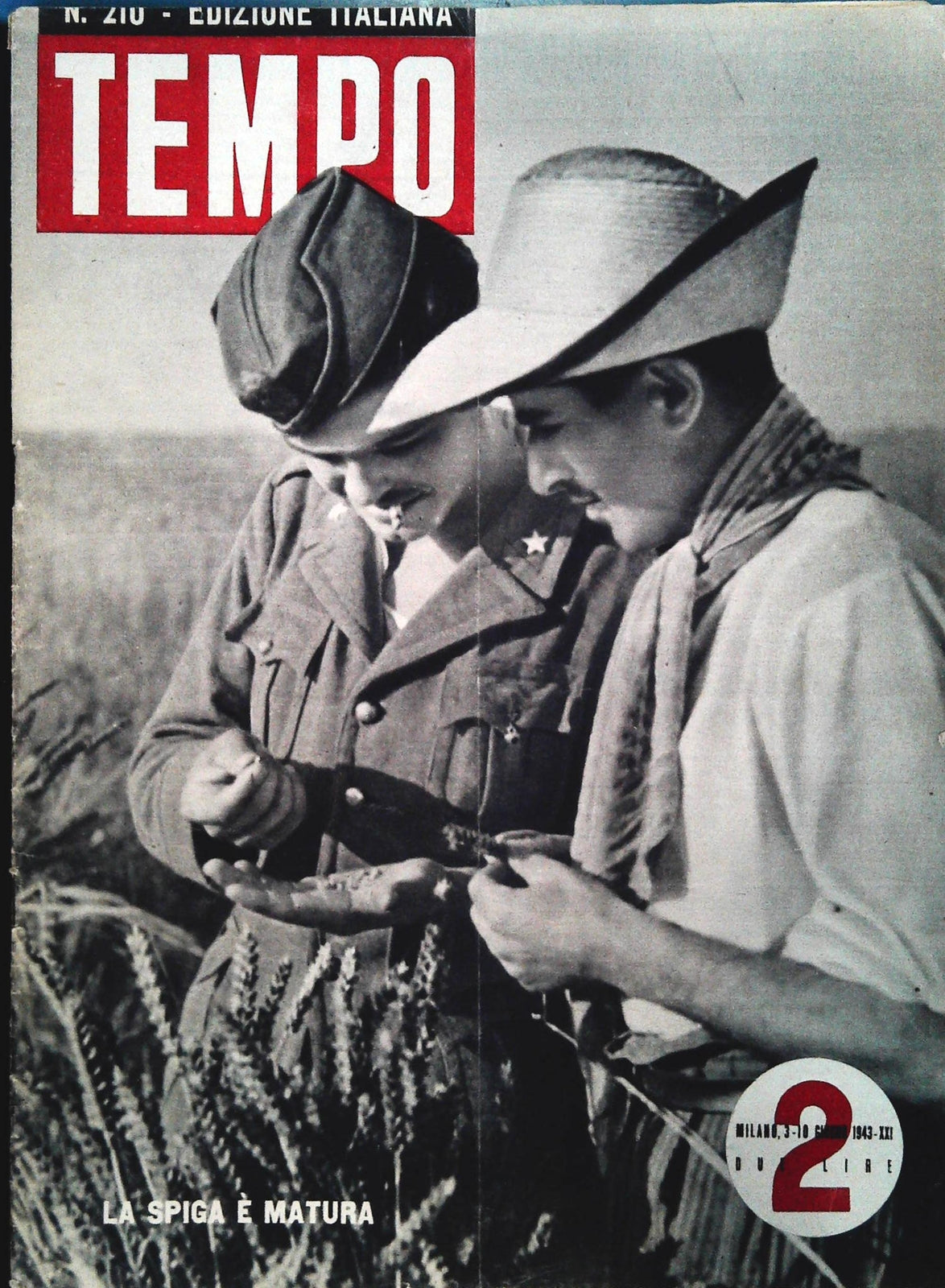TEMPO N. 210 - 3-10 GIUGNO 1943 - FILIPPO CORRIDONI - LAPPONIA
