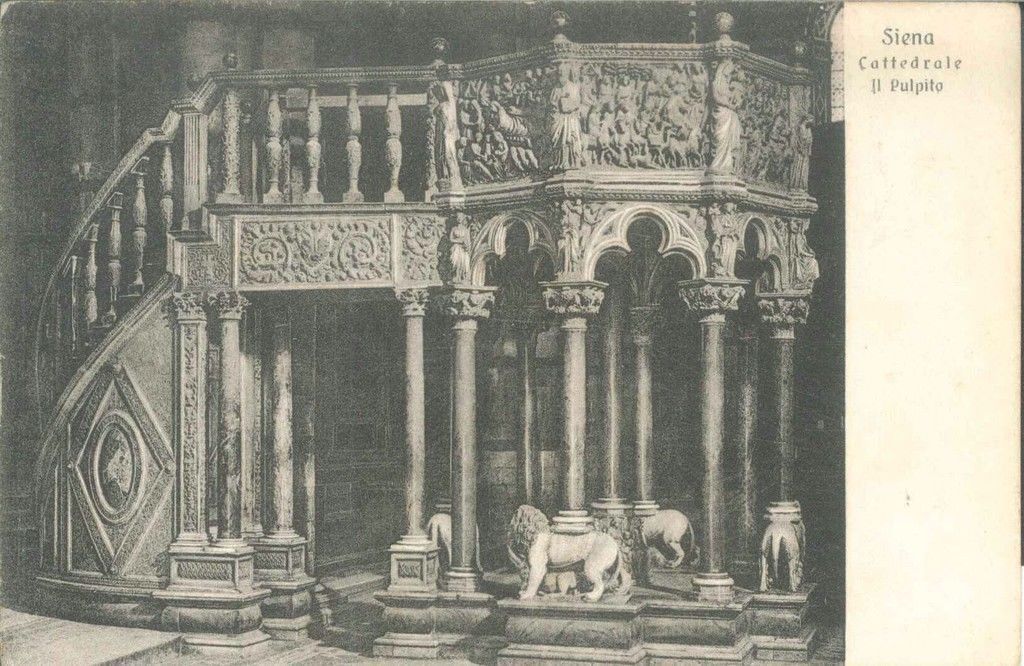 SIENA - CATTEDRALE - IL PULPITO - NV