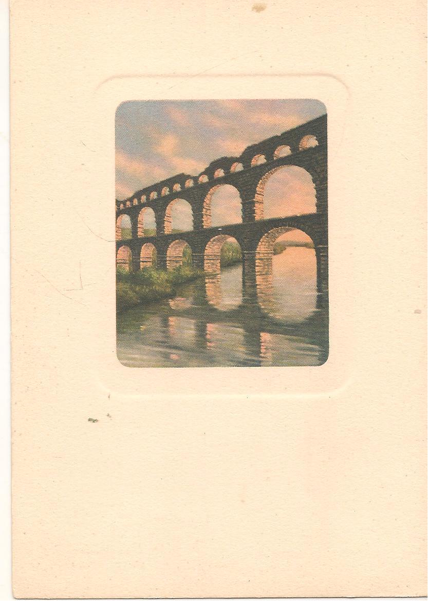 NIMES - ACQUEDOTTO ROMANO - NV - DISEGNATA