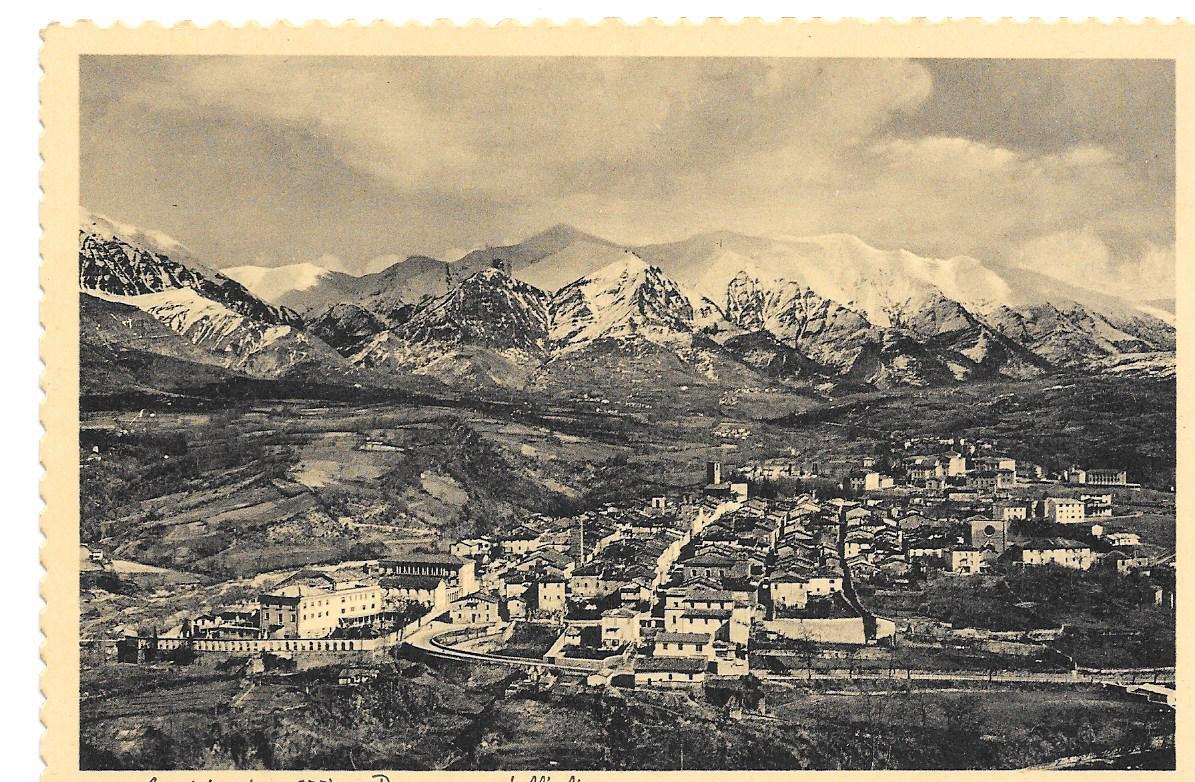 AMATRICE - PANORAMA DALL'ALTO - NV