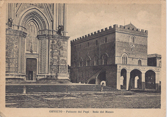 ORVIETO - PALAZZO DEI PAPI - SEDE DEL MUSEO - NV