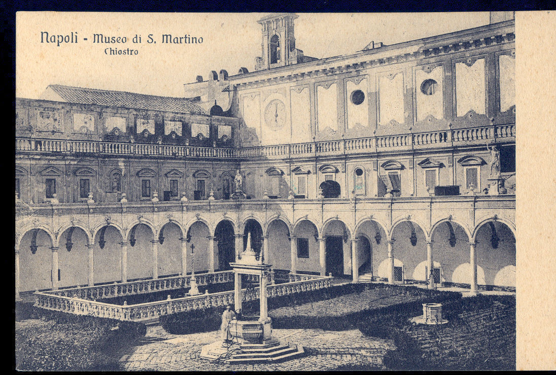 NAPOLI - MUSEO DI S. MARTINO - CHIOSTRO - NV