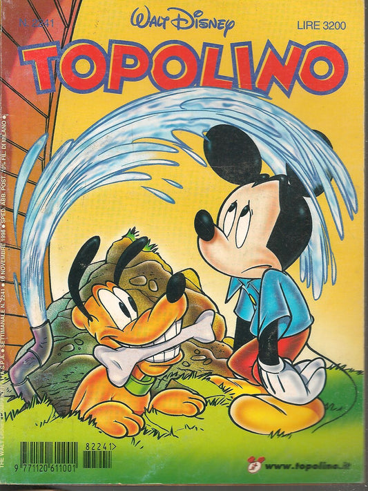 TOPOLINO N. 2241 - 10 NOVENBRE 1998