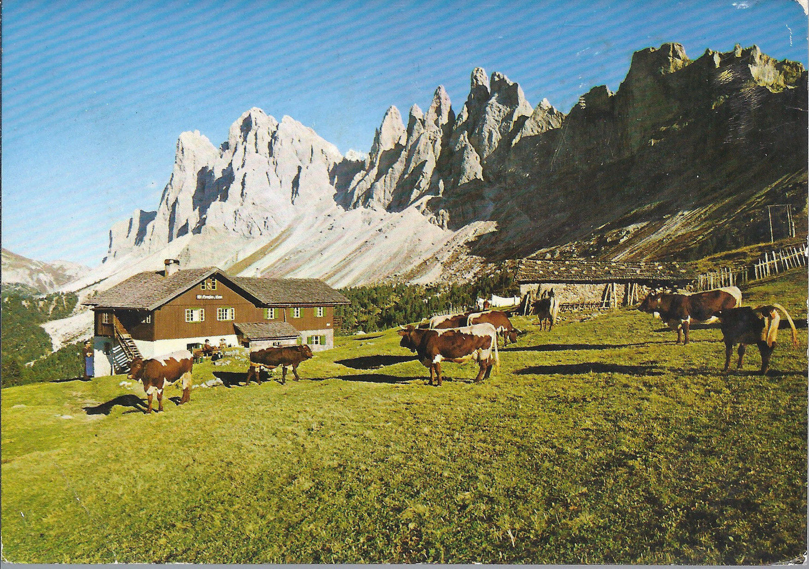 SCHUTZHAUS BROGLES - RIFUGIO MALGA BROGLES - V1965