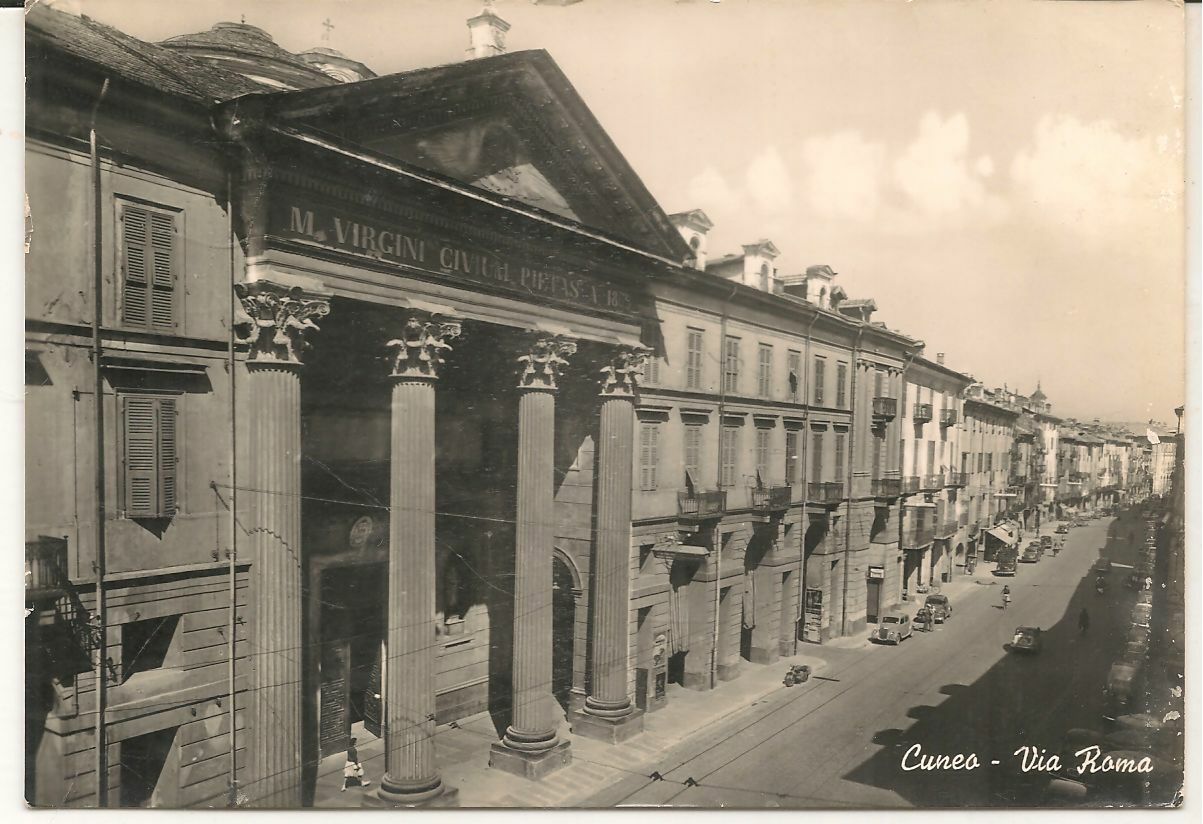 CUNEO - VIA ROMA -V1960