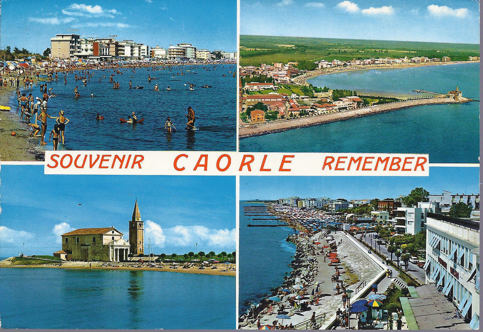 CAORLE - SOUVENIR - 4 VEDUTE - VSD - FG