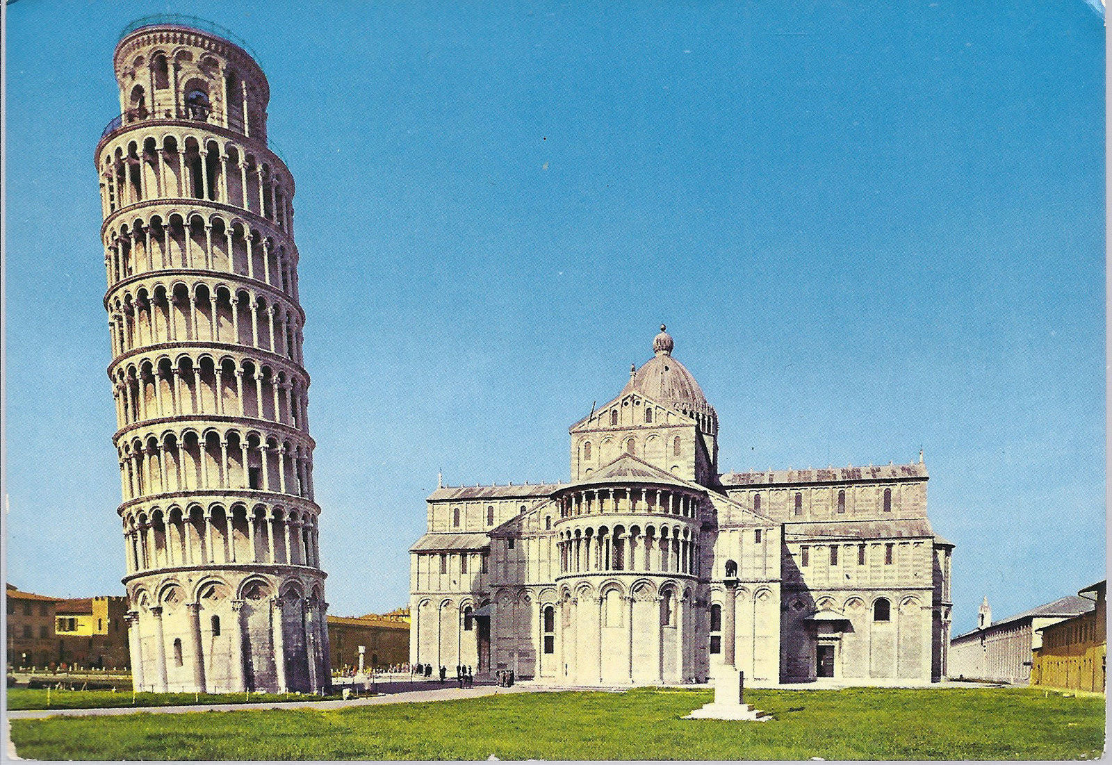 PISA - TORRE PENDENTE E ABSIDE DEL DUOMO - V 1980 - FG