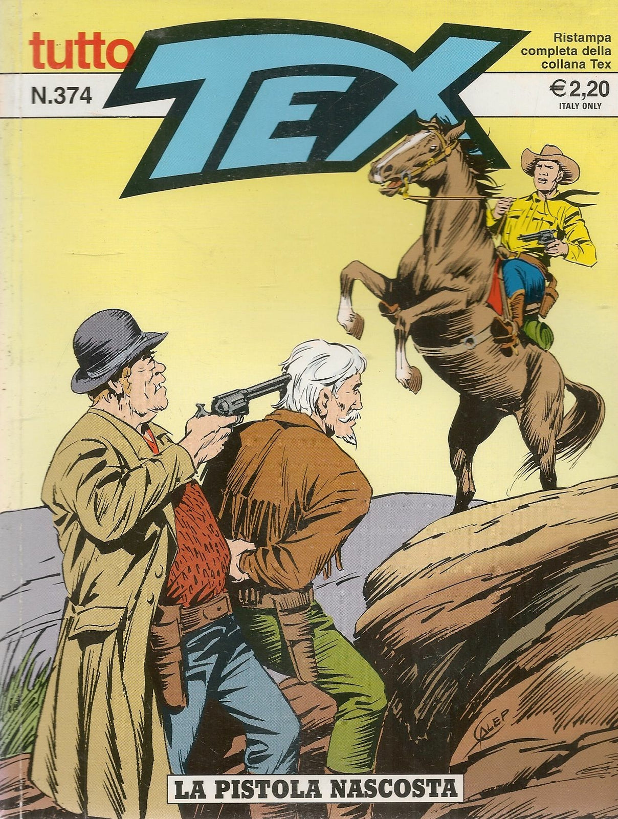 TUTTO TEX N. 374 - LA PISTOLA NASCOSTA