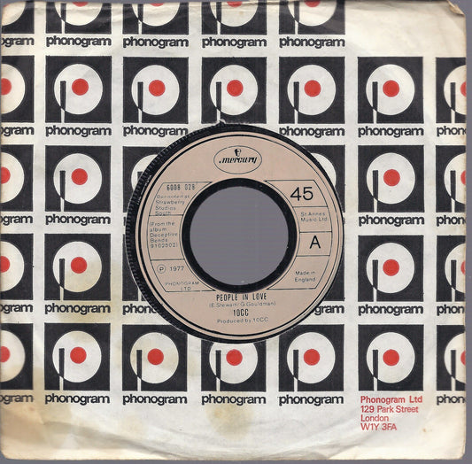 PEOPLE IN LOVE - I'M SO LAID BACK I'M LAID OUT -- 10cc