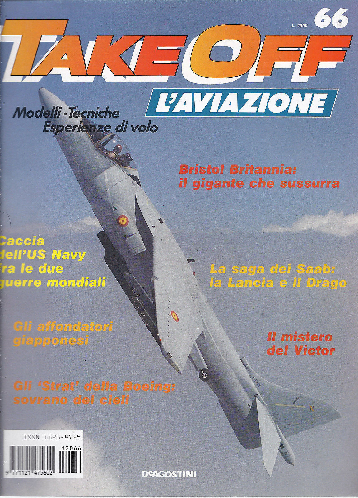 TAKE OFF  L'AVIAZIONE - fascicolo 66