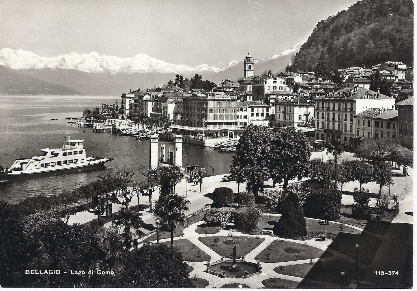 BELLAGIO - LAGO DI COMO - TRAGHETTO -  NV