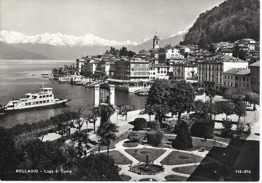 BELLAGIO - LAGO DI COMO - TRAGHETTO -  NV