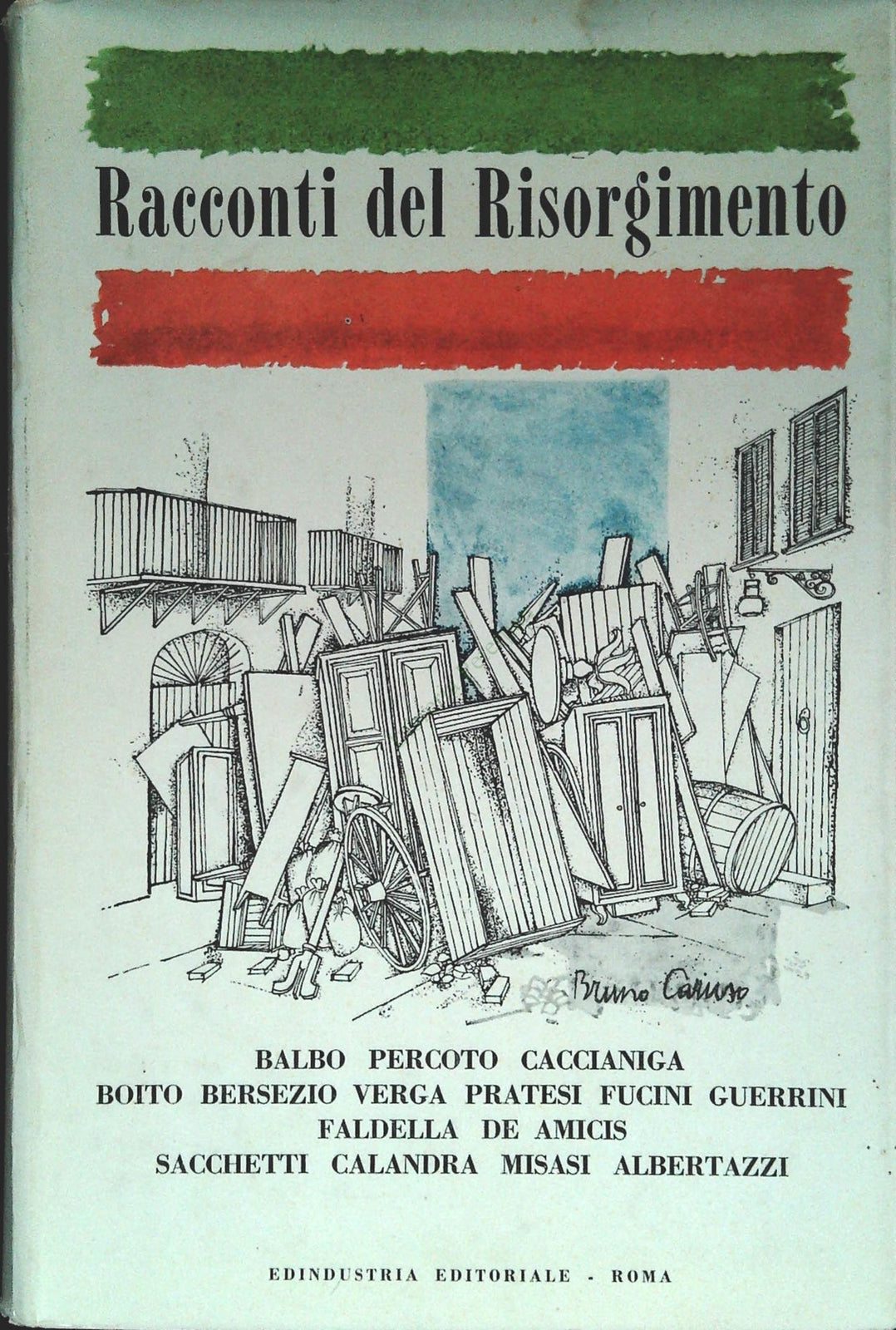 RACCONTI DEL RISORGIMENTO - EDINDUSTRIA 1961 - OUTLET DEL LIBRO