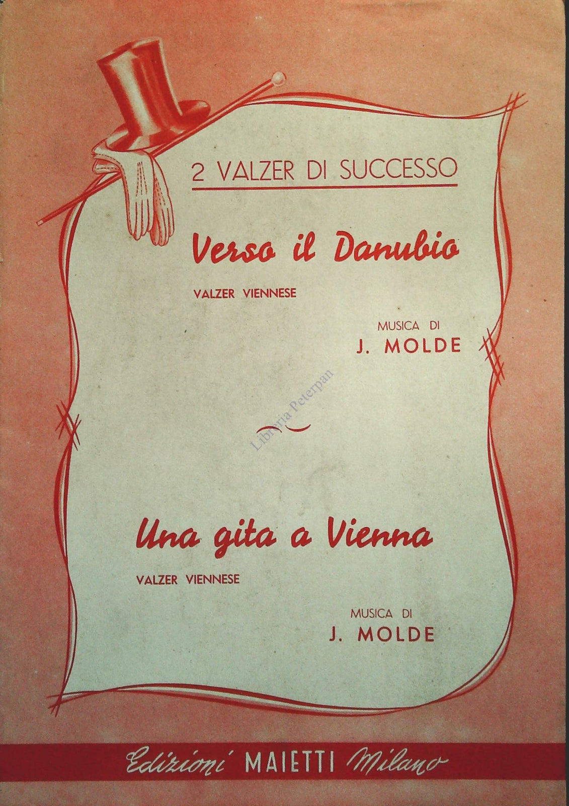 VERSO IL DANUBIO.valzer - UNA GITA A VIENNA.valzer - SPARTITO-SHEET MUSIC