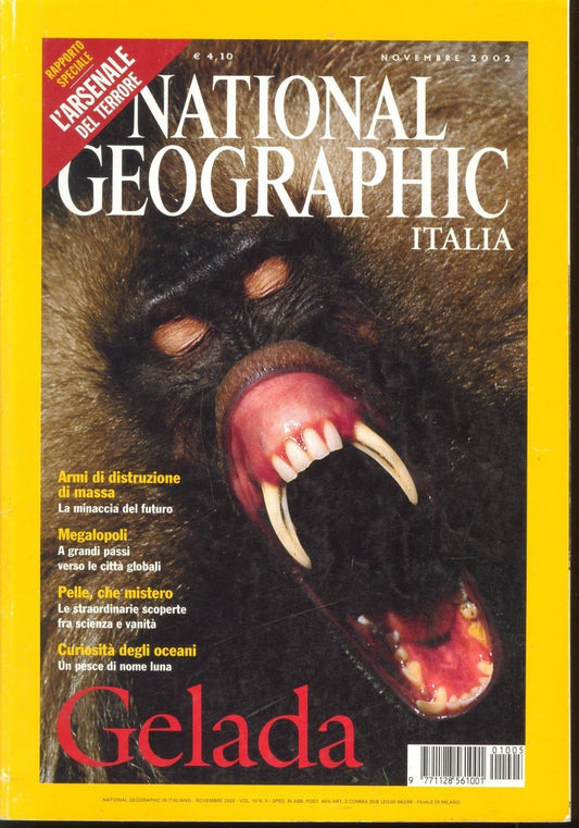 NATIONAL GEOGRAPHIC ITALIA - NOVEMBRE 2002