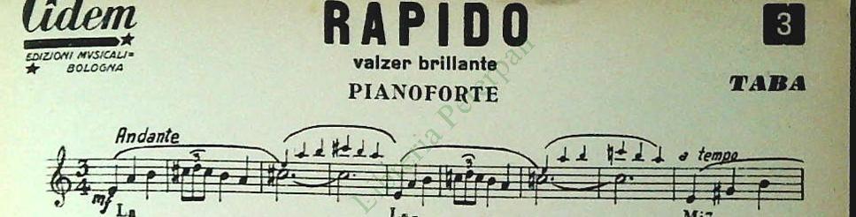 SERIE CAMPAGNOLA - 4 BRANI - SPARTITO-SHEET MUSIC