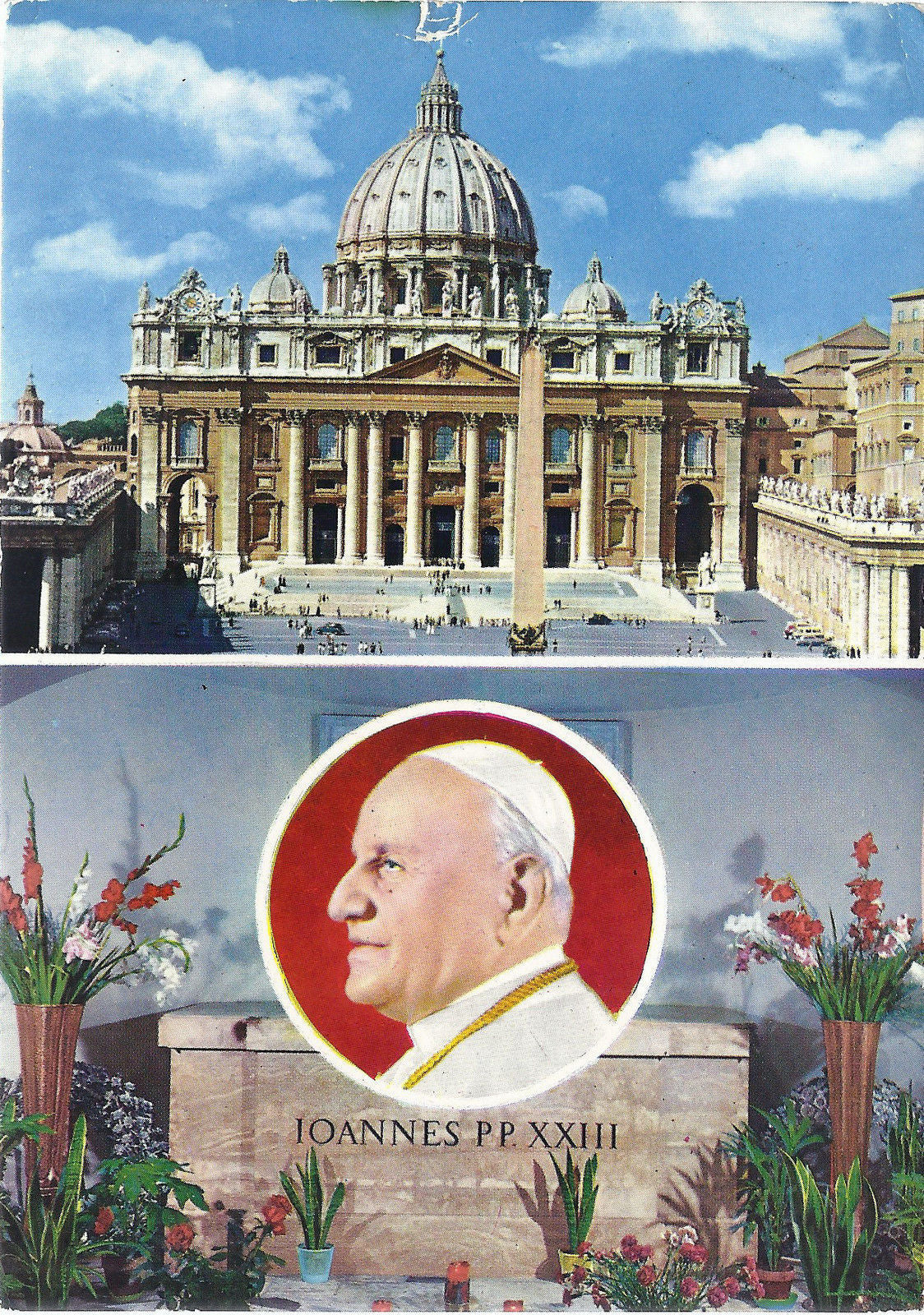 ROMA - BASILICA DI S. PIETRO - TOMBA DI PAPA GIOVANNI XXIII 