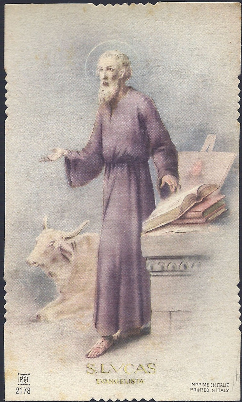 S. LUCAS EVANGELISTA - SANTINO - AS015-307 - Ed. ESA