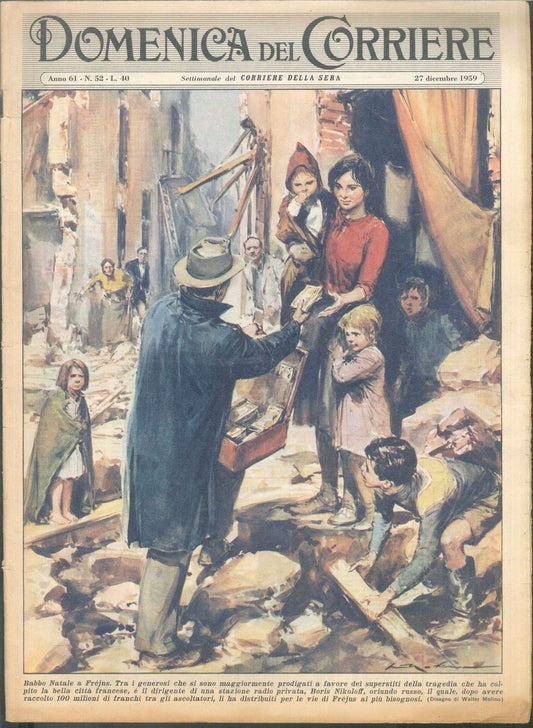 DOMENICA DEL CORRIERE N 52 - 27 DICEMBRE 1959