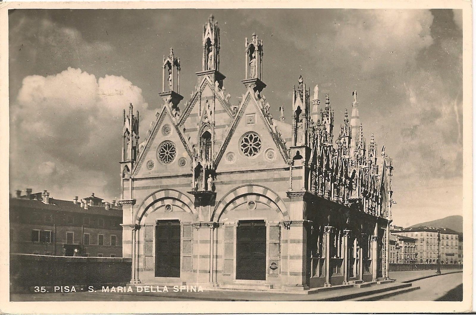 PISA - SANTA MARIA DELLA SPINA - V1949