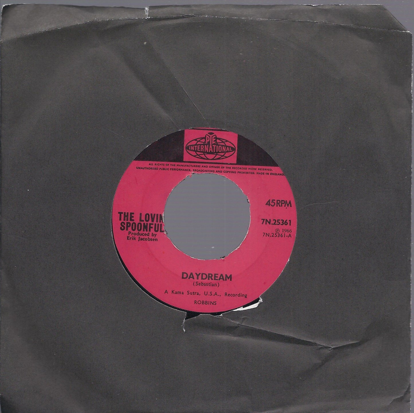 DAYDREAM - NIGHT OWL BLUES -- THE LOVIN' SPOONFUL