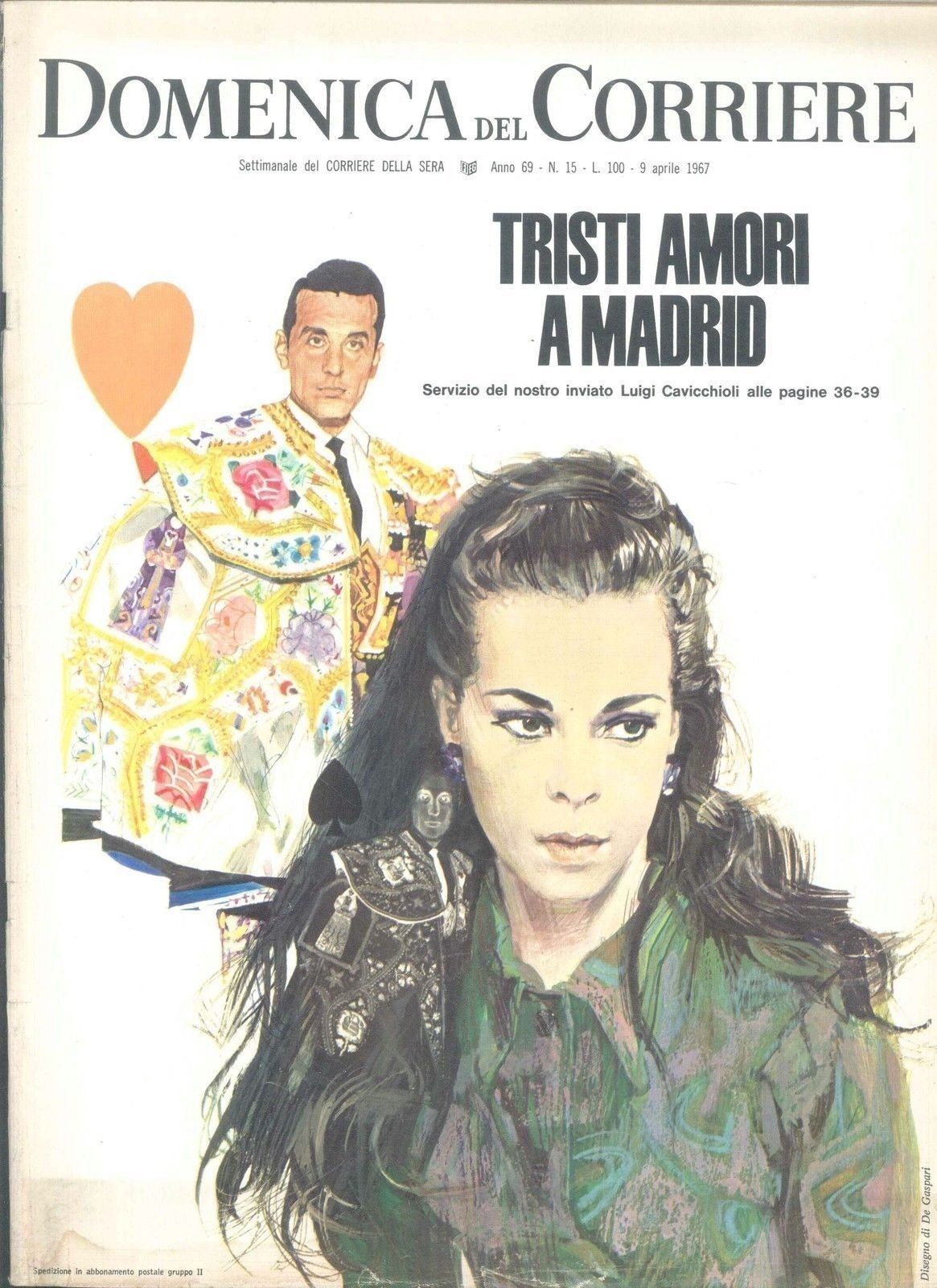 DOMENICA DEL CORRIERE N 15 - 9 APRILE 1967