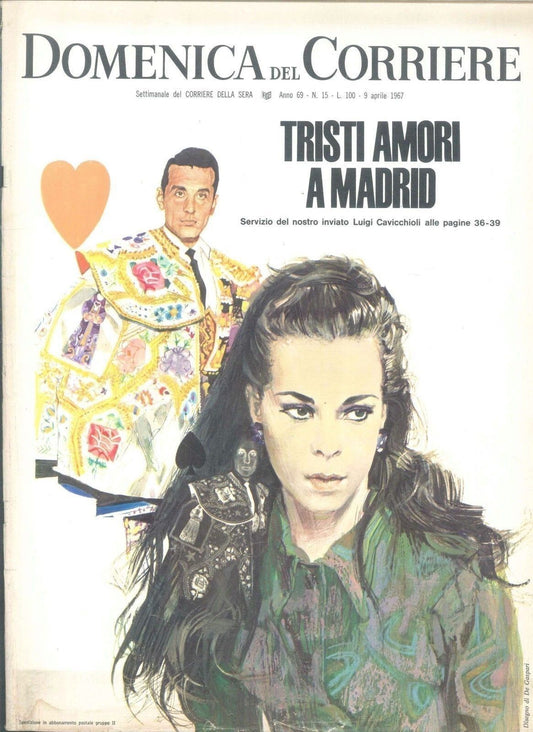 DOMENICA DEL CORRIERE N 15 - 9 APRILE 1967