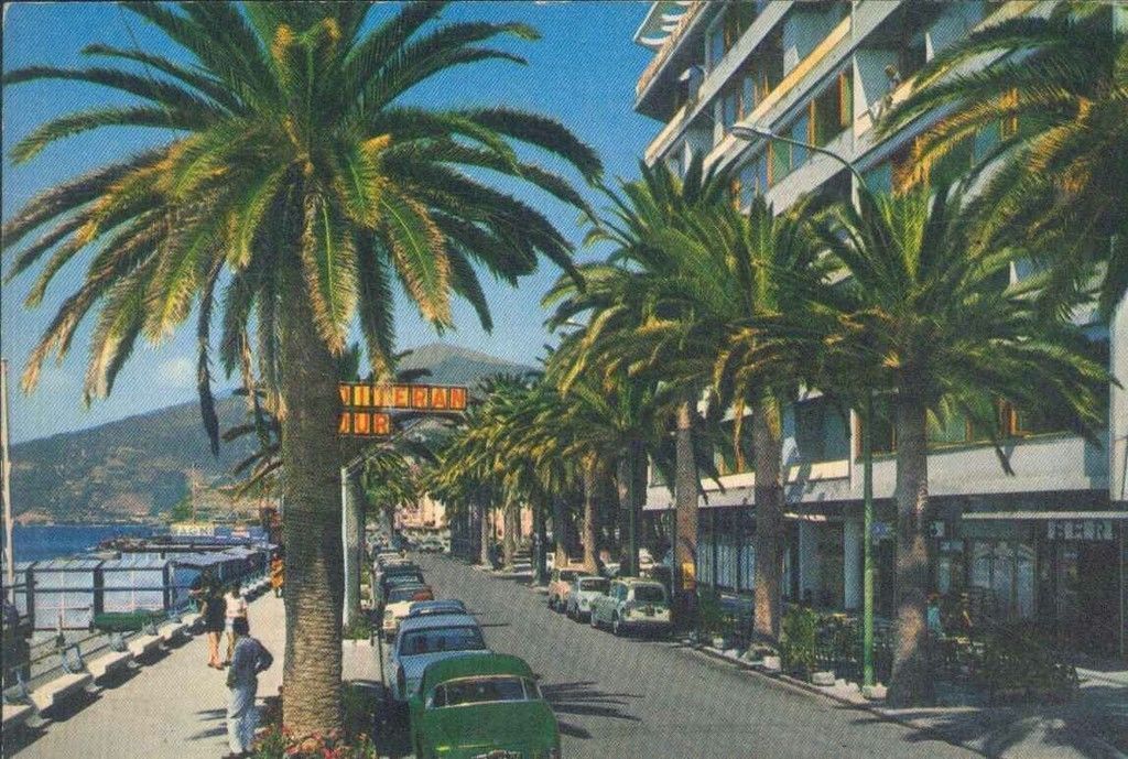 VENTIMIGLIA - LUNGOMARE - V1979 - ACQUARELLATA