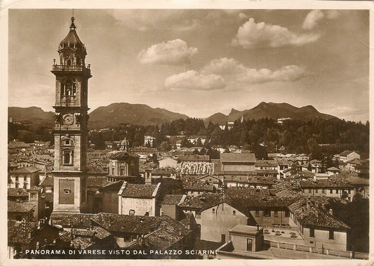 VARESE - PANORAMA VISTO DAL PALAZZO SCIARINI - NV