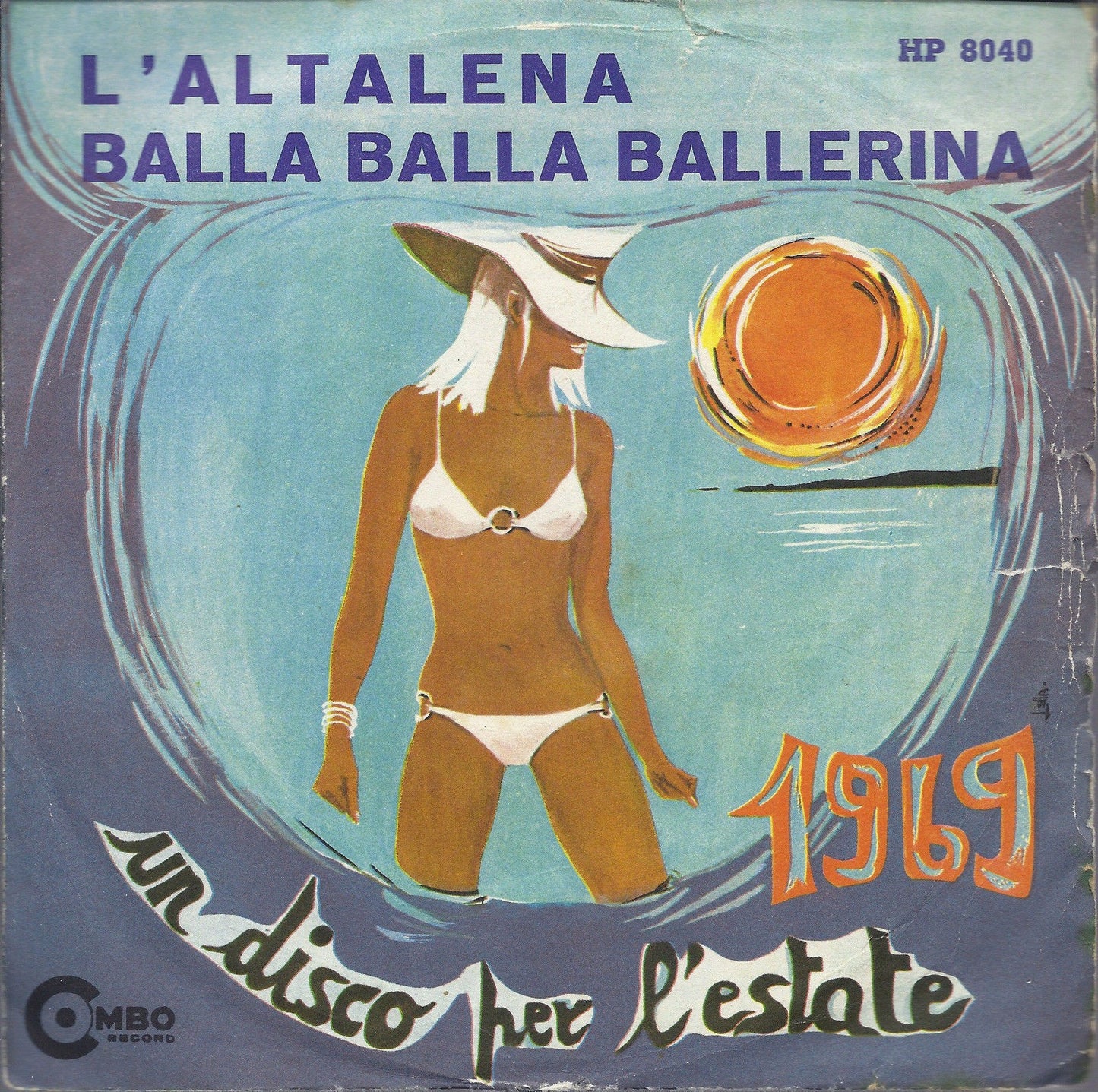 L'ALTALENA - BALLA BALLA BALLERINA - I COMBOS - un disco per l'estate 1969