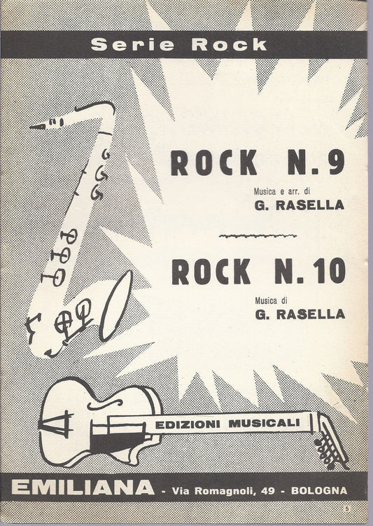 ROCK N. 9  --  ROCK N. 10    G. Rasella  #  SPARTITO - Ediz. Emiliana