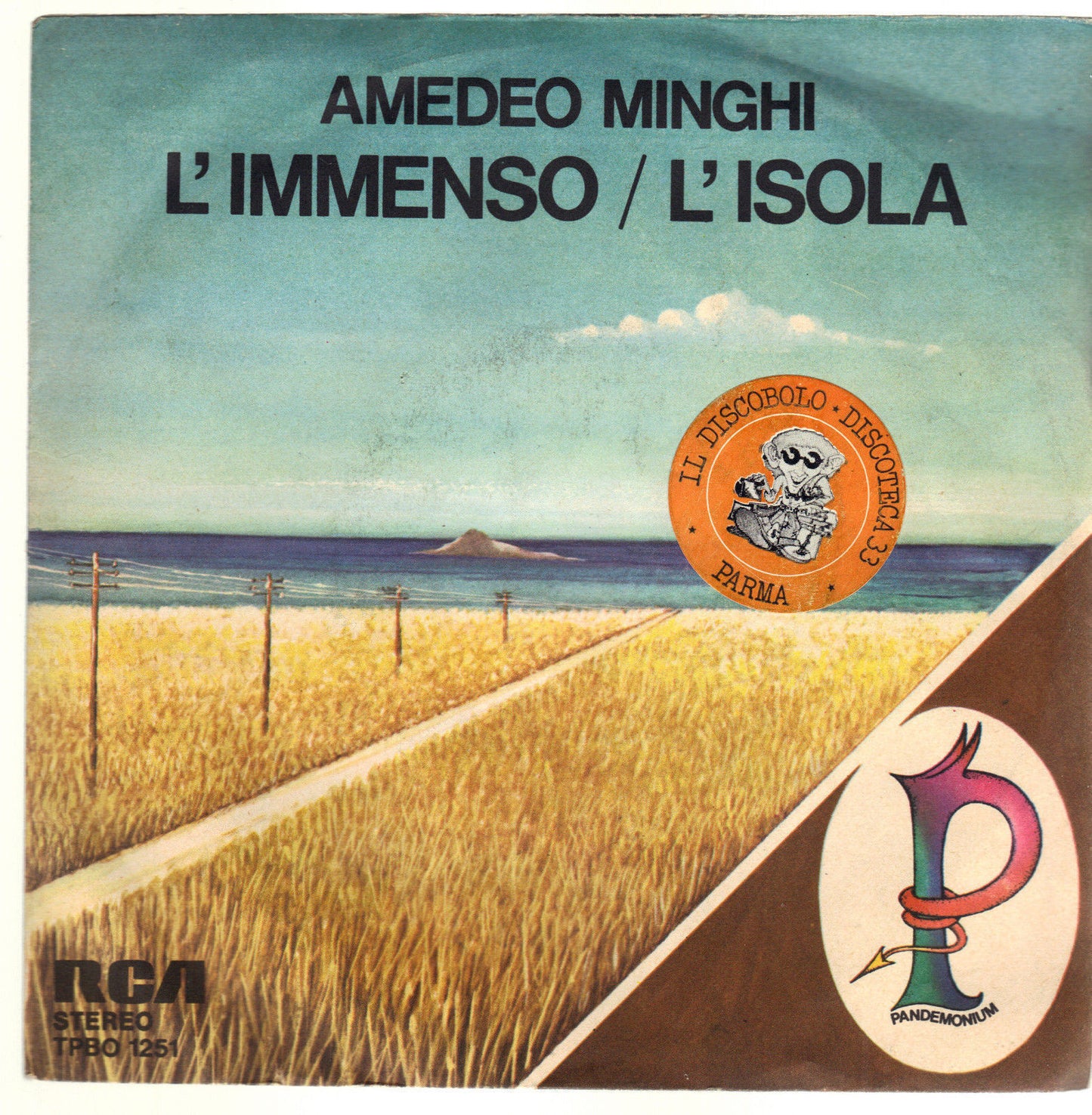 L'IMMENSO - L'ISOLA # AMEDEO MINGHI