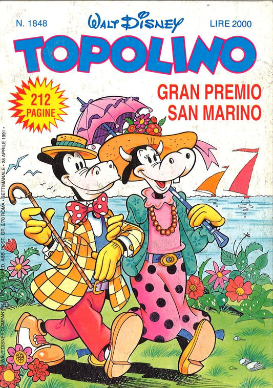 TOPOLINO N. 1848  -  28 APRILE 1991
