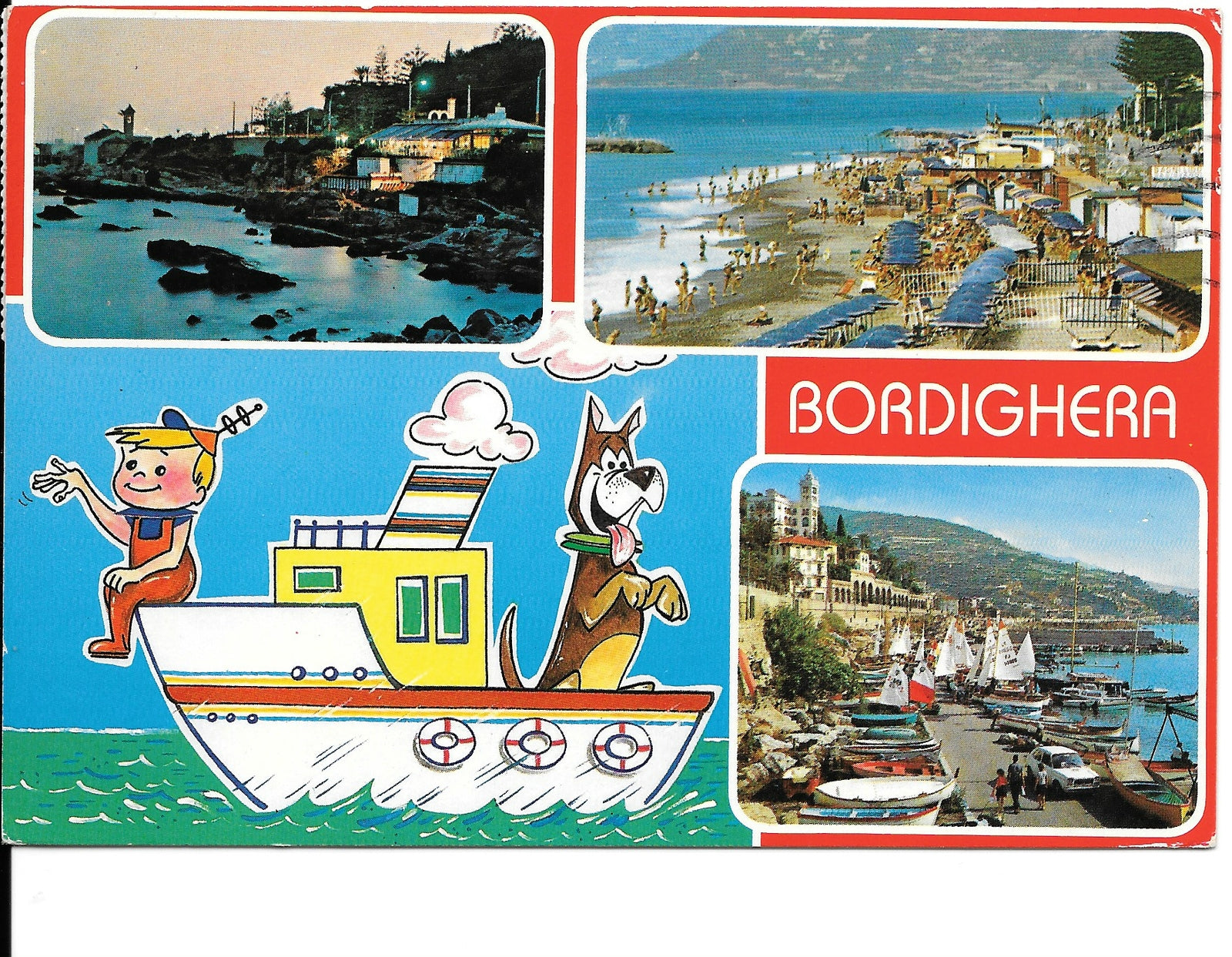 BORDIGHERA - 3 VEDUTE - VIAGGIATA