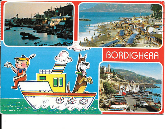 BORDIGHERA - 3 VEDUTE - VIAGGIATA