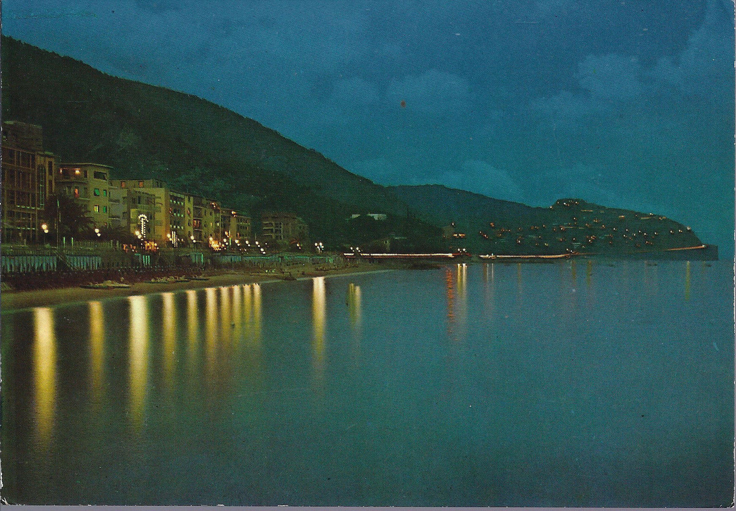 SPOTORNO - PANORAMA NOTTURNO - V1975