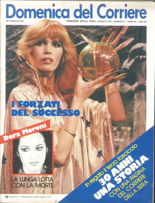 DOMENICA DEL CORRIERE N 31 - 3 AGOSTO 1978