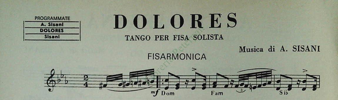 TRE BRANI VALLO LISCIO ASSOLI PER SAX MIB E FISA - SPARTITO-SHEETMUSIC