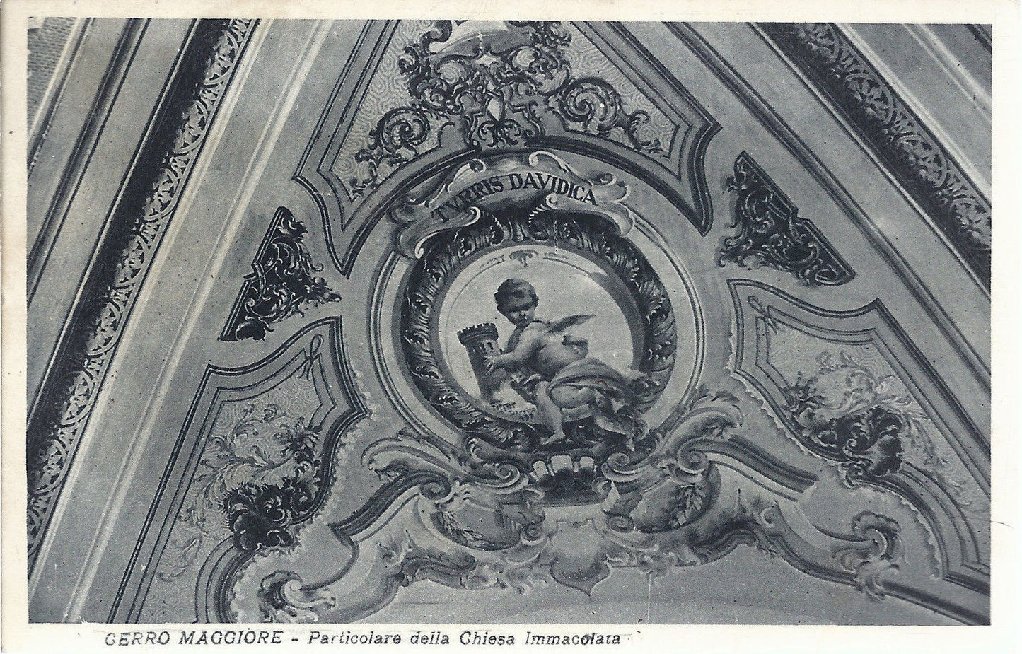 CERRO MAGGIORE - PARTICOLARE DELLA CHIESA IMMACOLATA - V1934