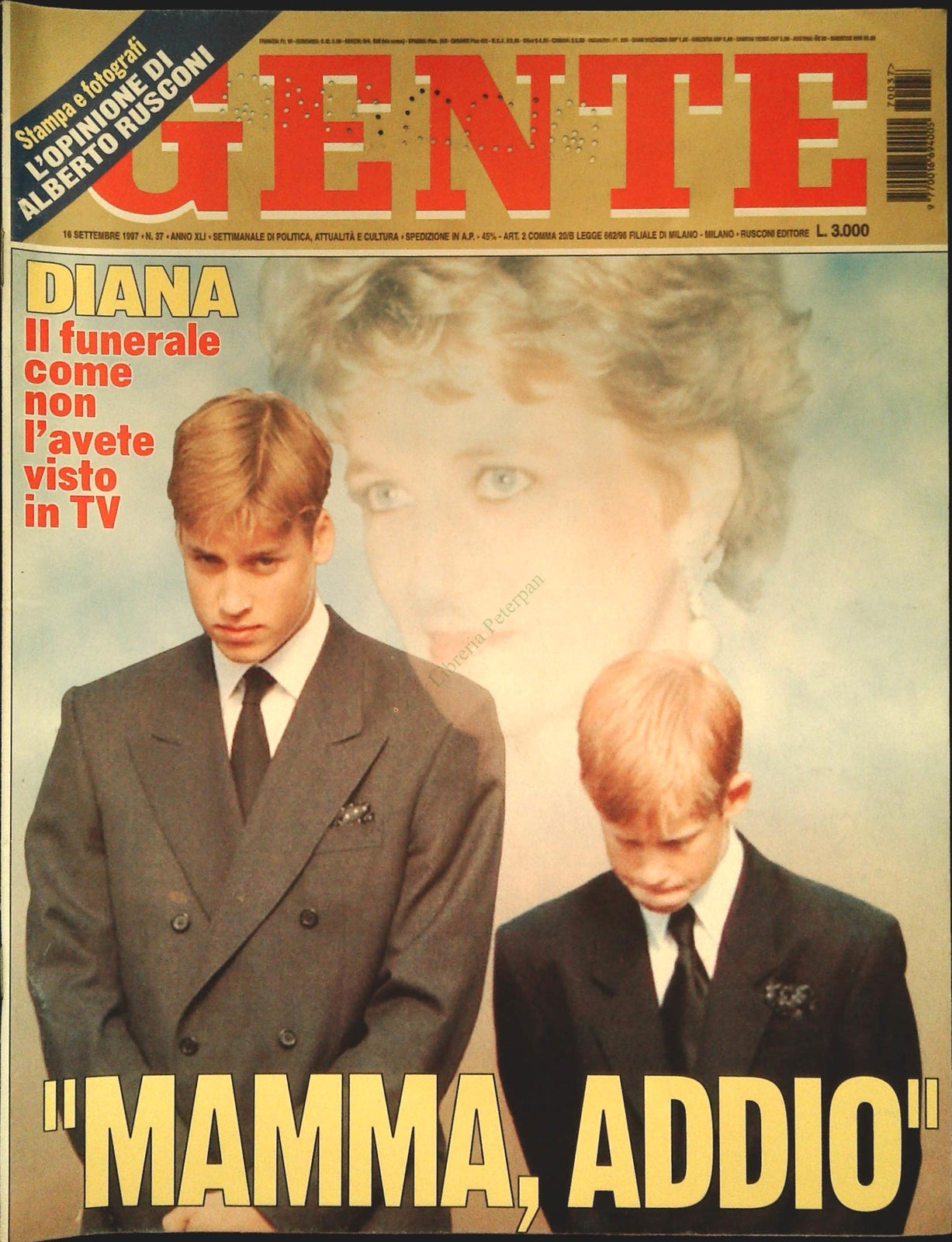 GENTE 16 SETTEMBRE 1997 - DIANA