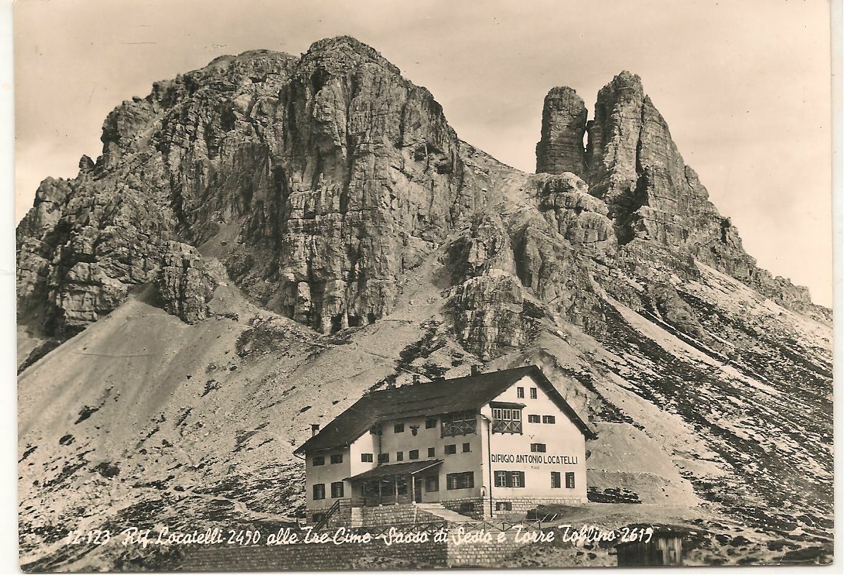 RIFUGIO LOCATELLI - SASSO DI SETO - V1967