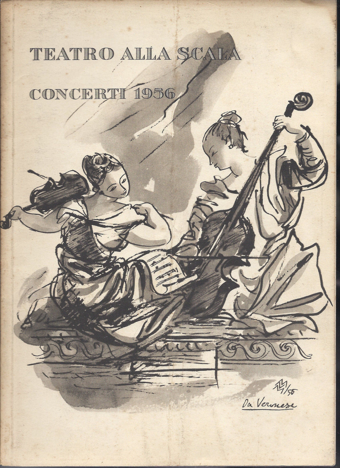 TEATRO ALLA SCALA DI MILANO - CONCERTI 1956 # VIII CONCERTO - Dimitri MITROPULOS